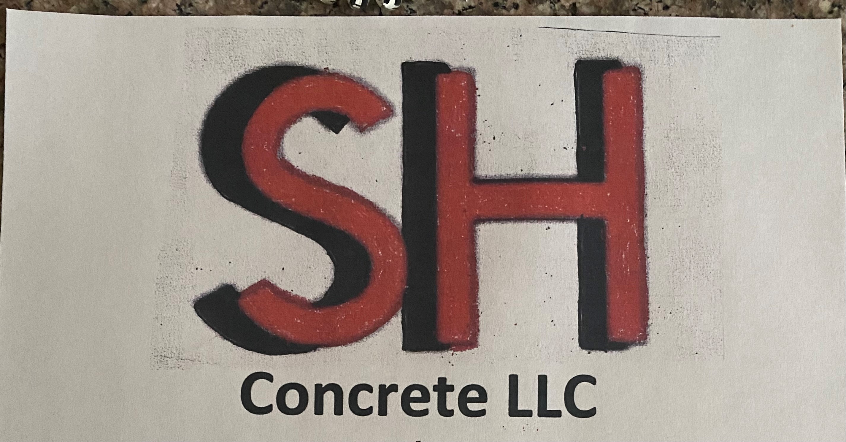 SH Concrete LLC logo