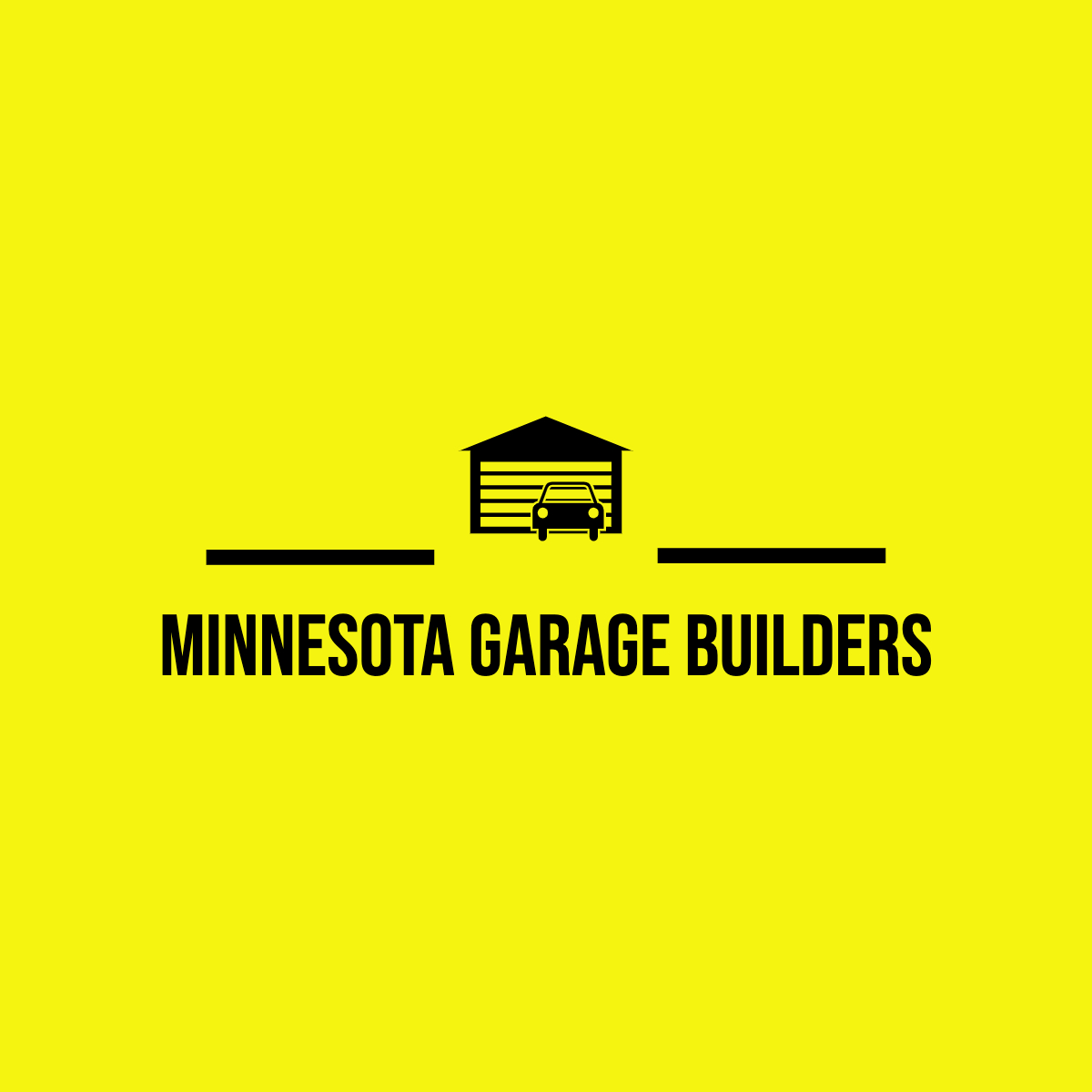 MN Garage Builders logo
