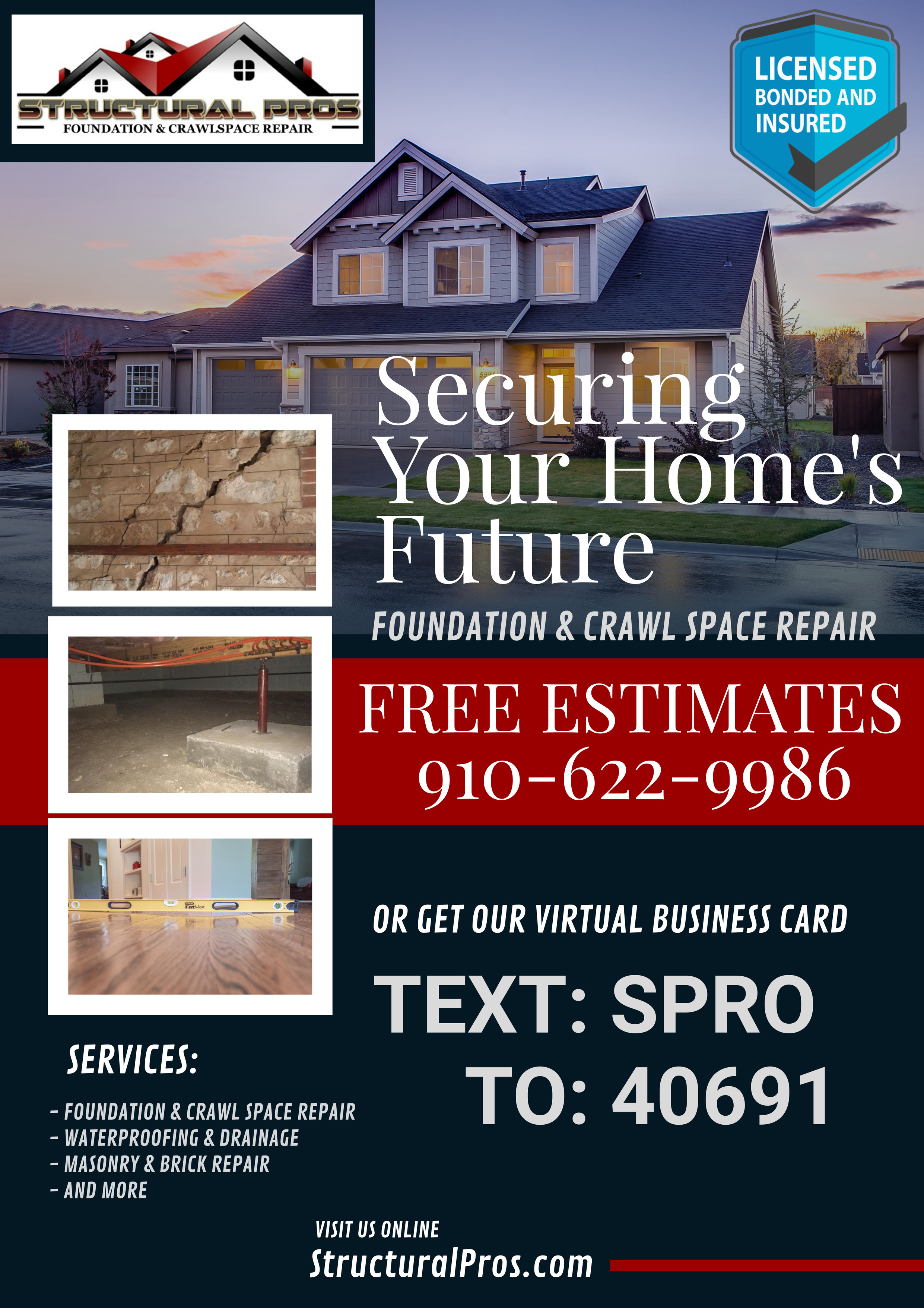 Avatar for Structural Pros Foundation and Crawl Space Repair