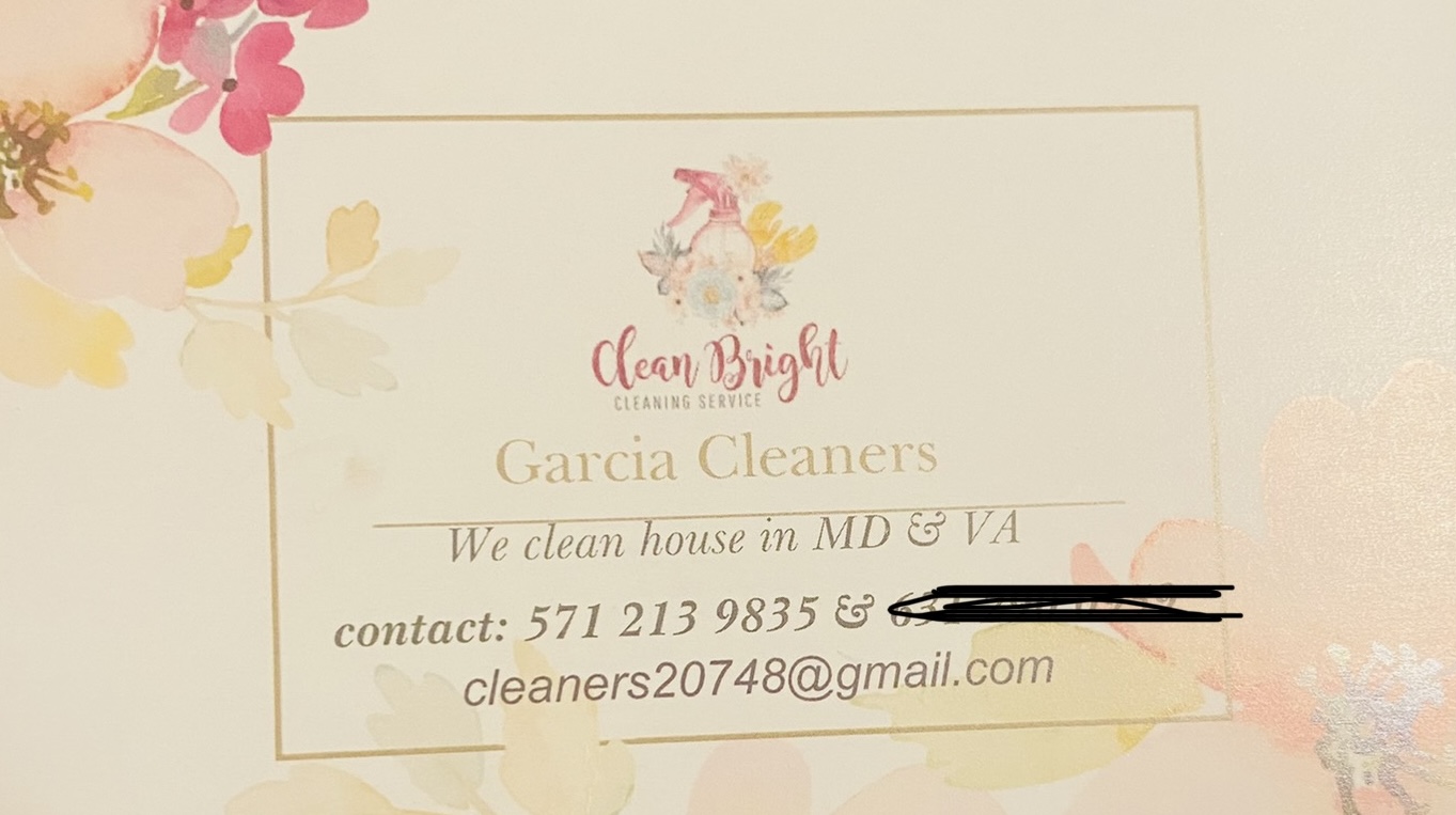 Garcia cleaners logo