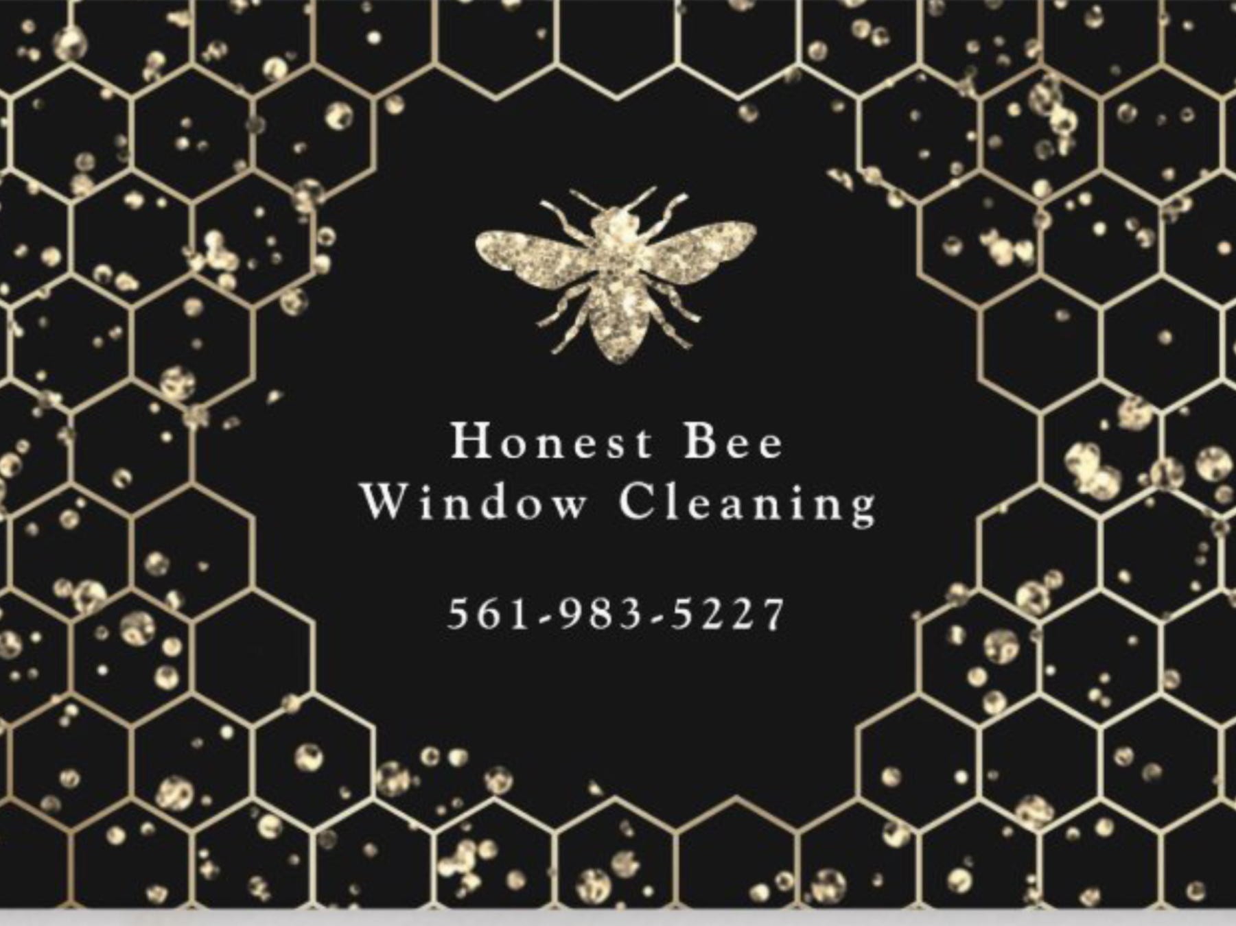 Logo for Honest Bee Window Cleaning & Services