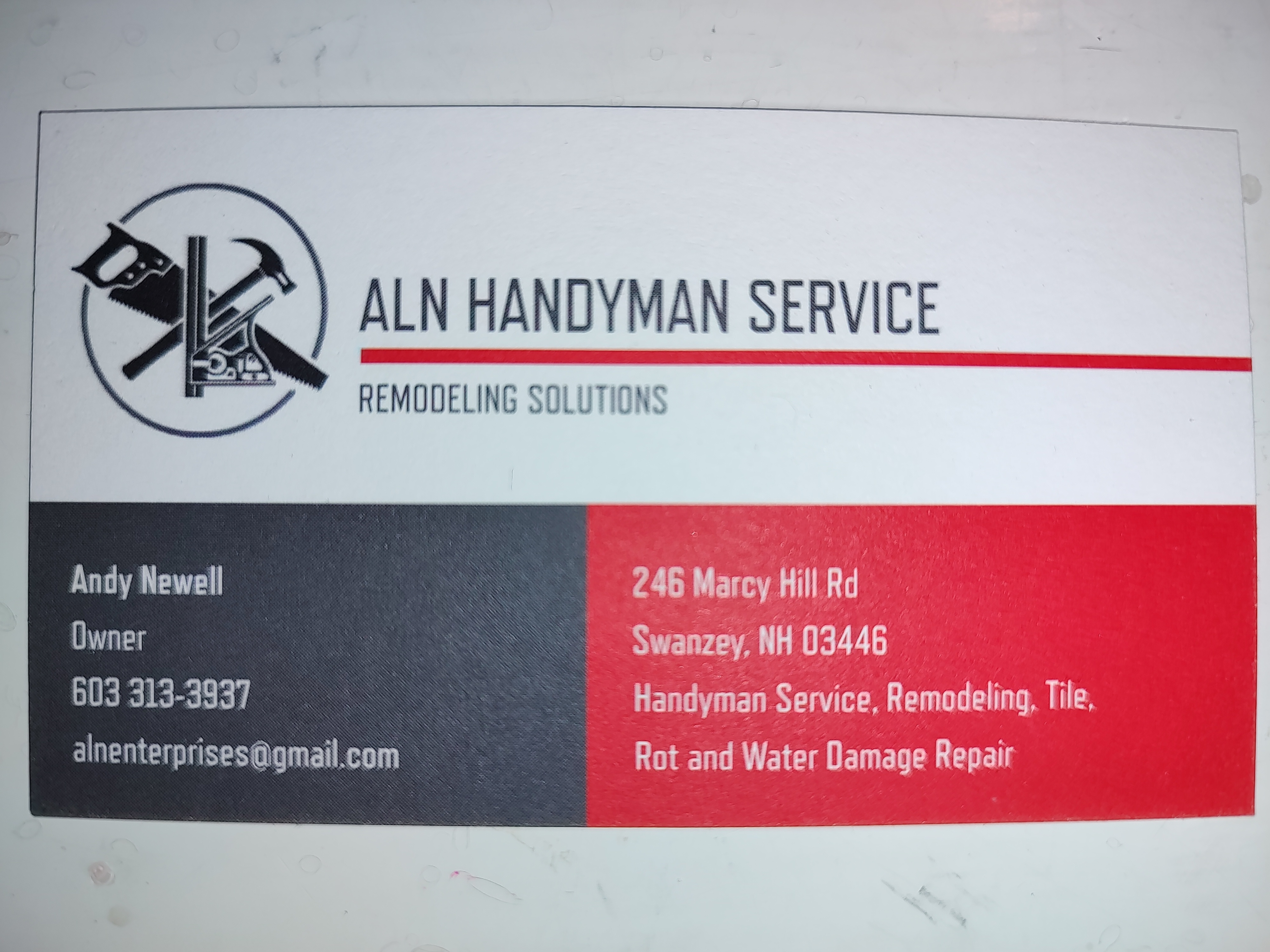 ALN Handyman Service logo