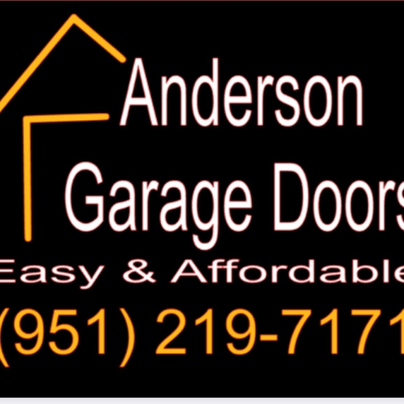 Logo for Anderson garage doors