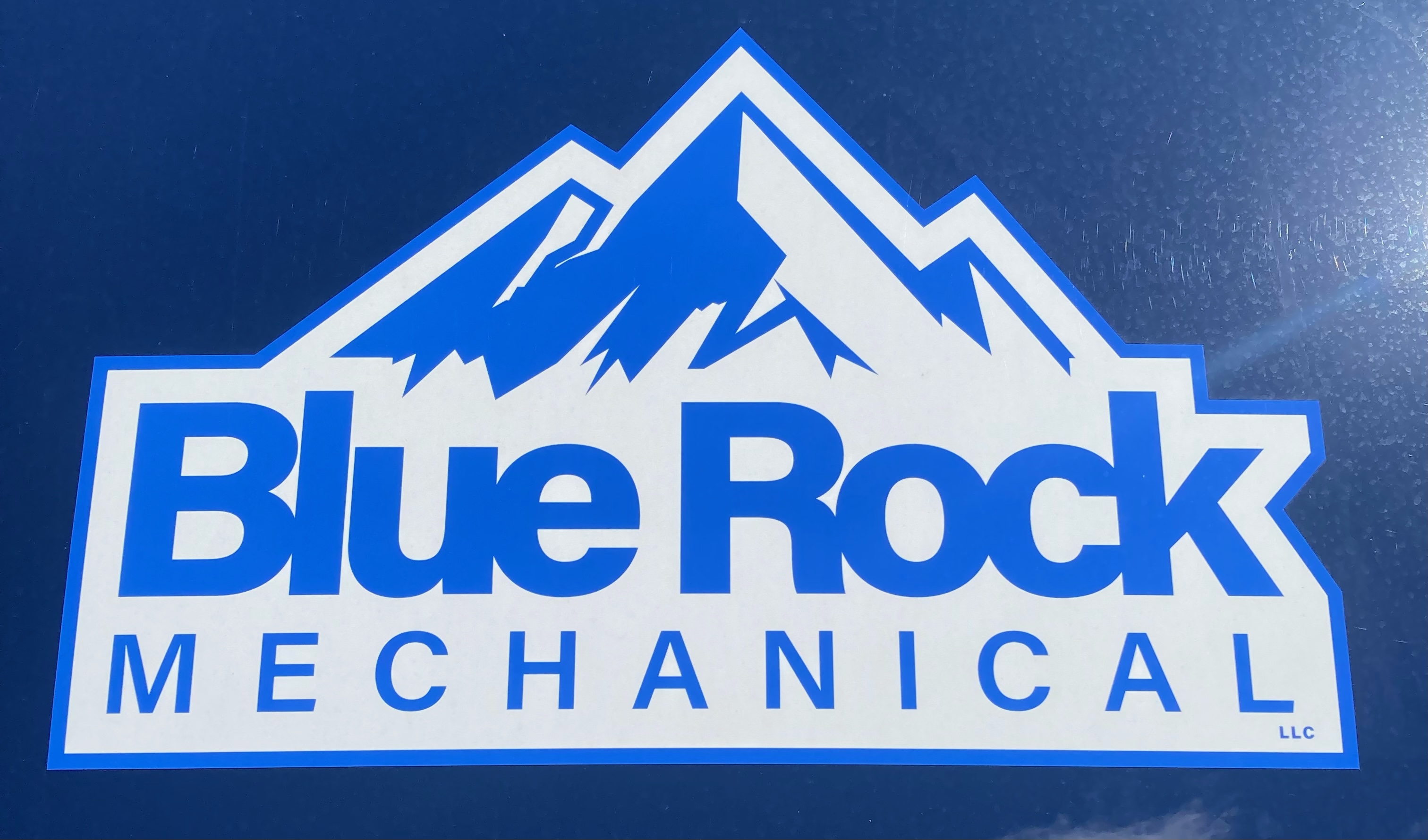 Logo for Blue Rock Mechanical LLC.