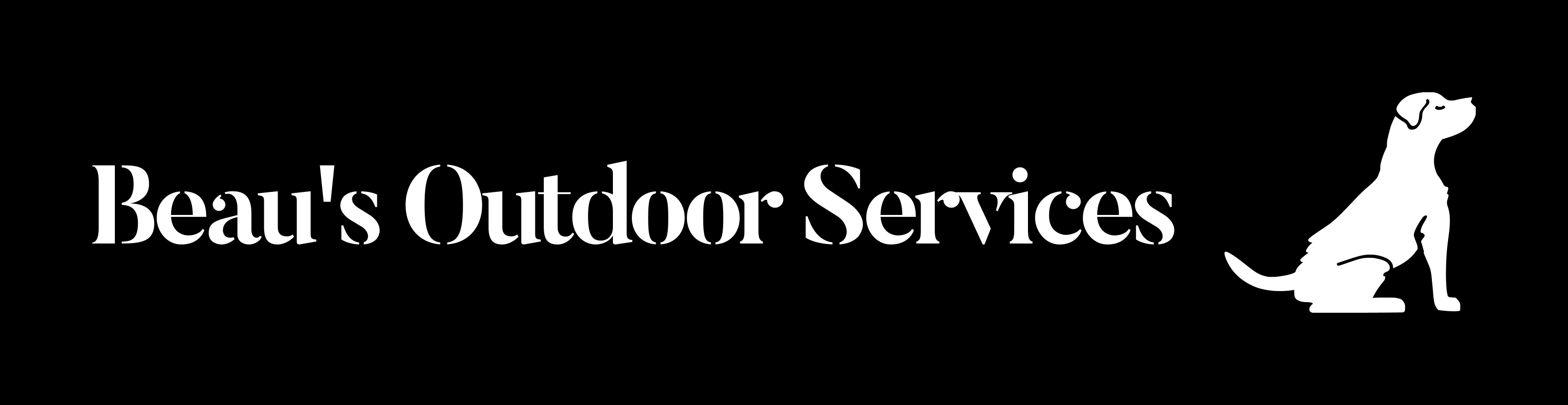 Beaus Outdoor Services logo