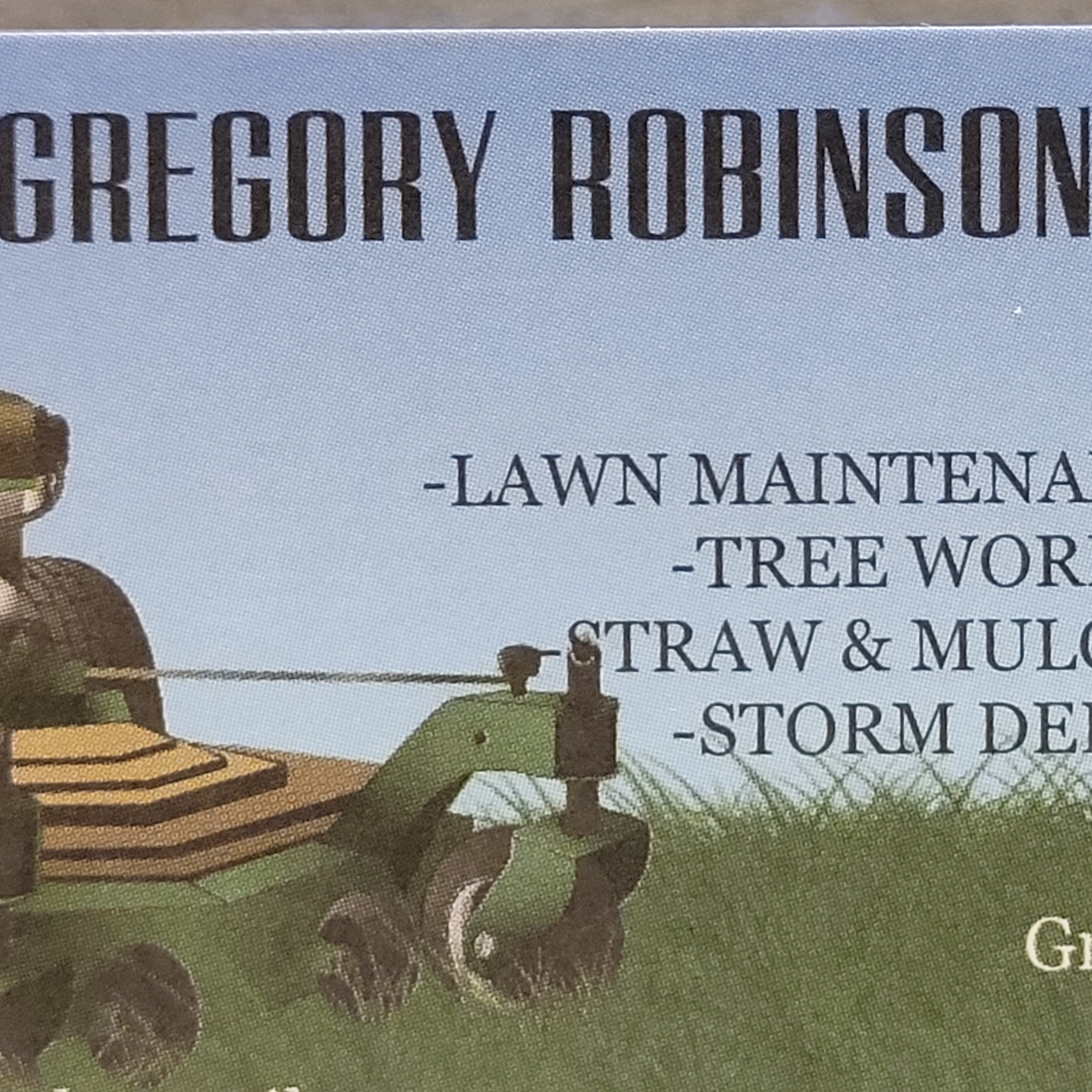 Gregory Robinson at yourservice logo