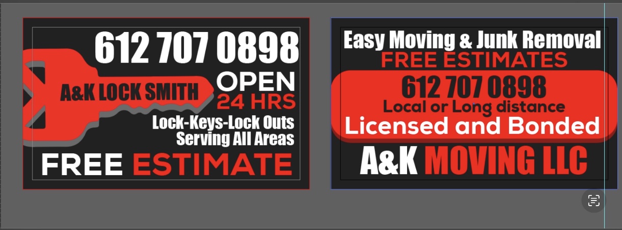 AK MOVING logo