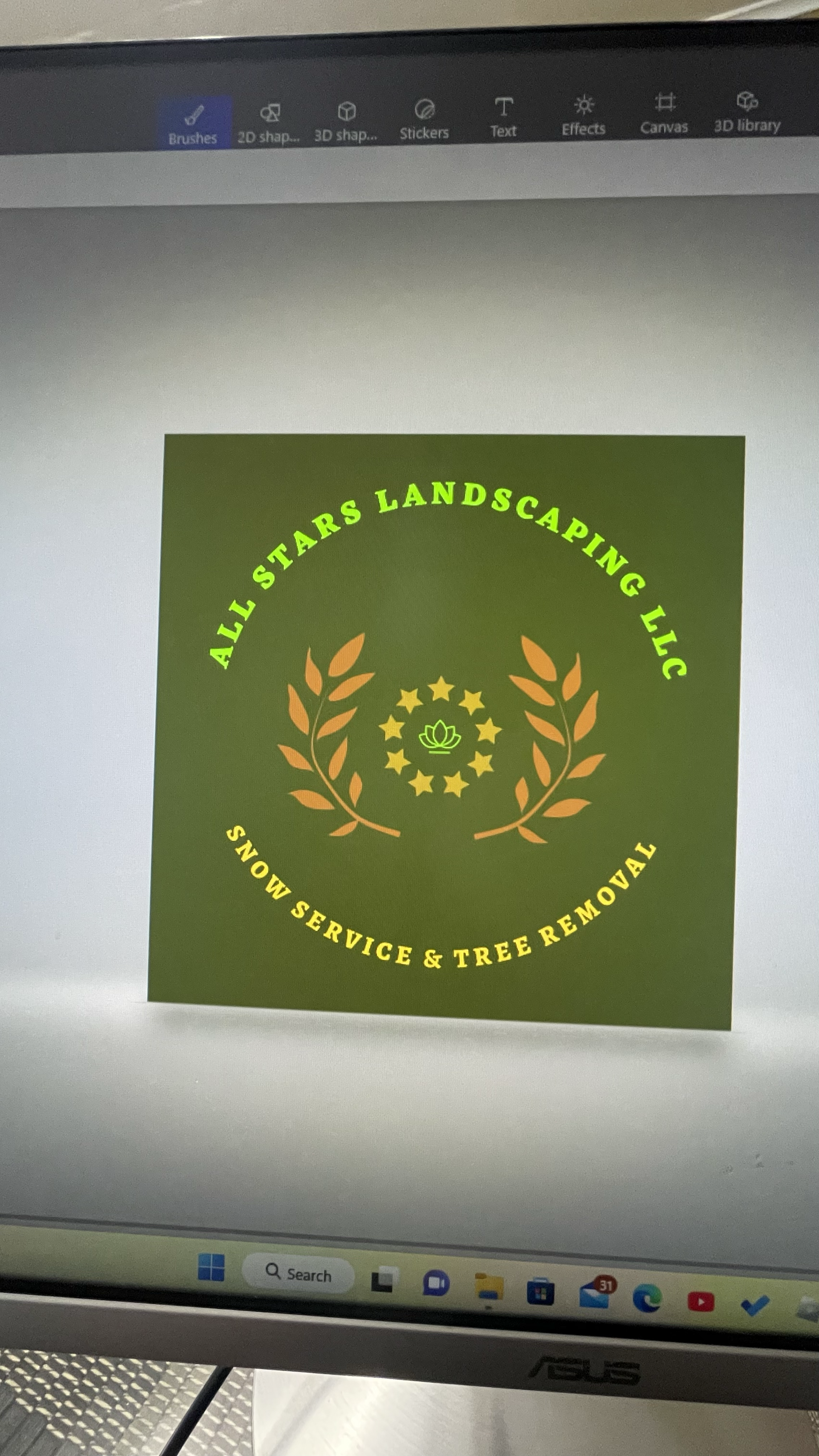 ALL STARS LANDSCAPING LLC logo