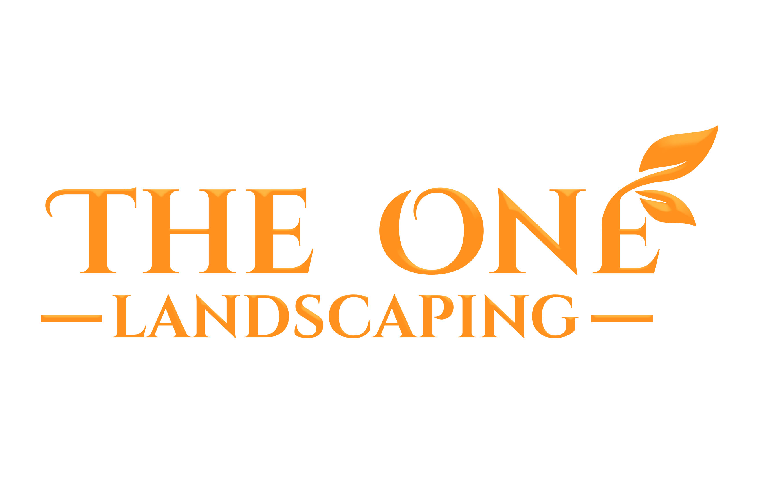 The One Landscaping logo