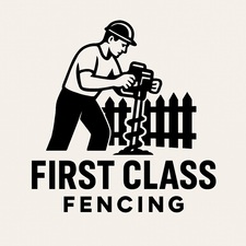 Logo for First Class Fencing