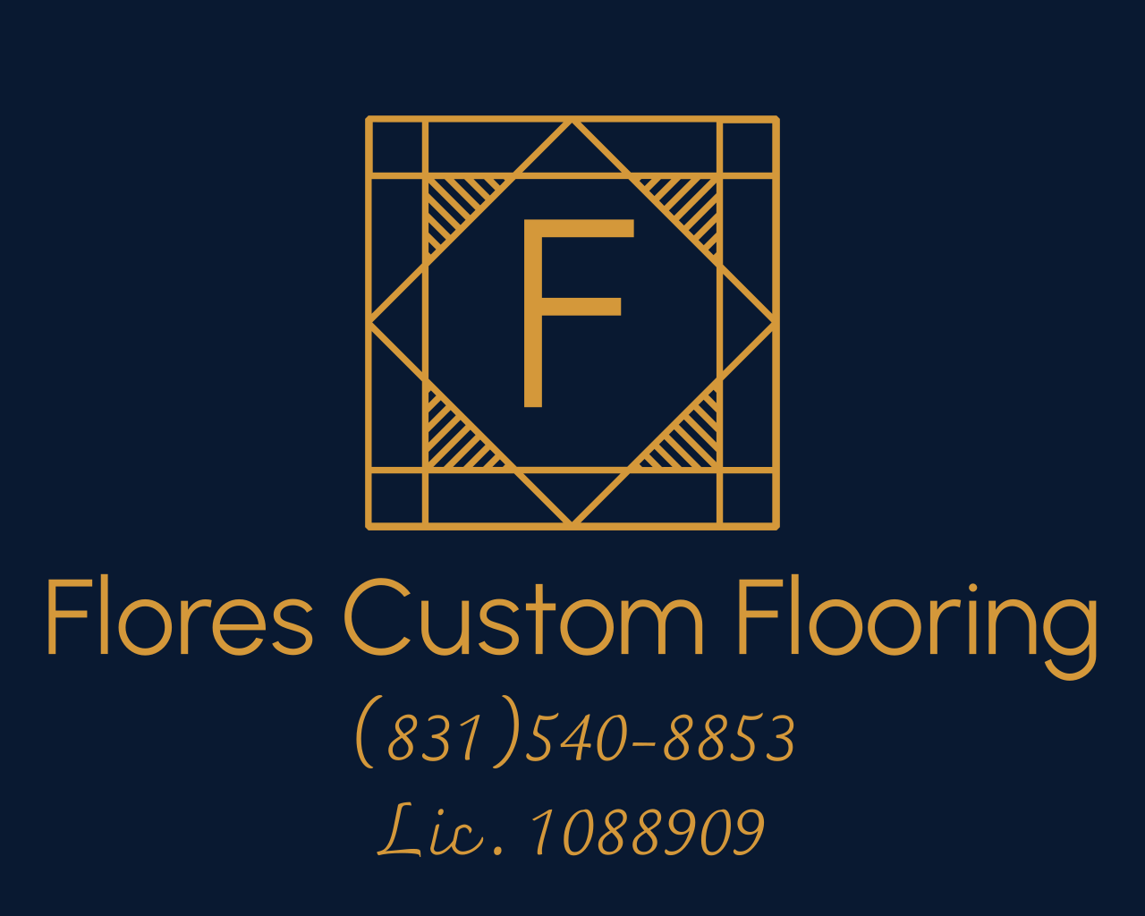 Flores Custom Flooring logo