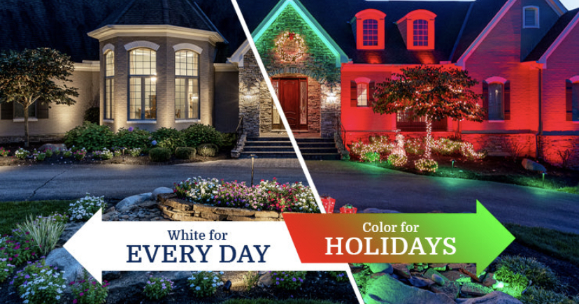 Ez glow exterior lighting logo
