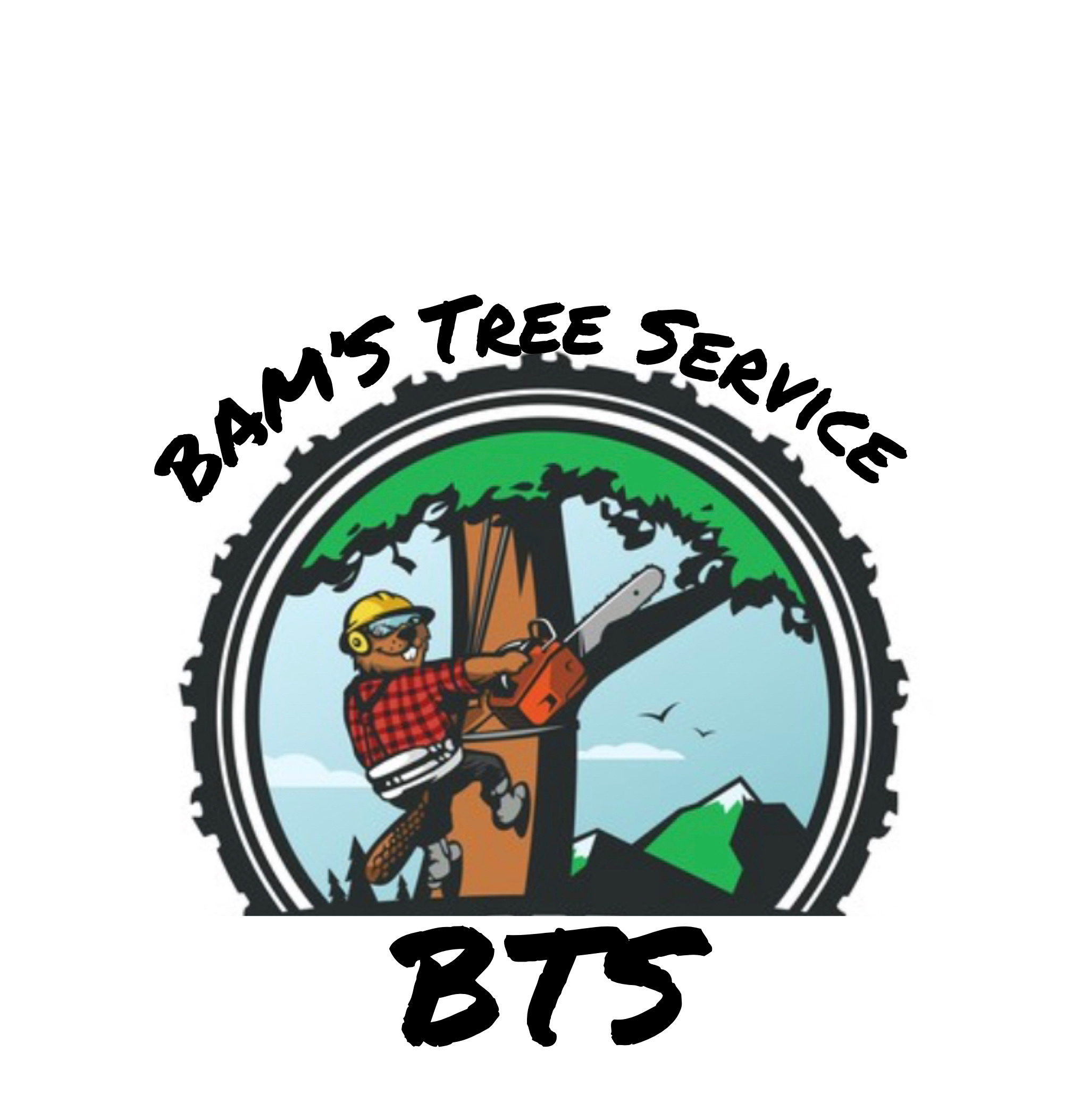 Logo for Bam's Tree Service
