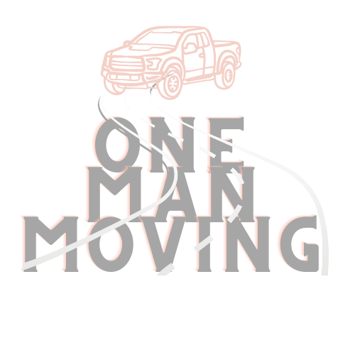 one Man moving logo