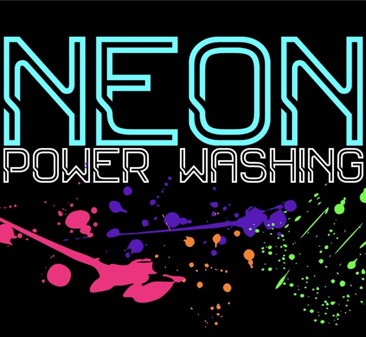 Neon Power Washing logo