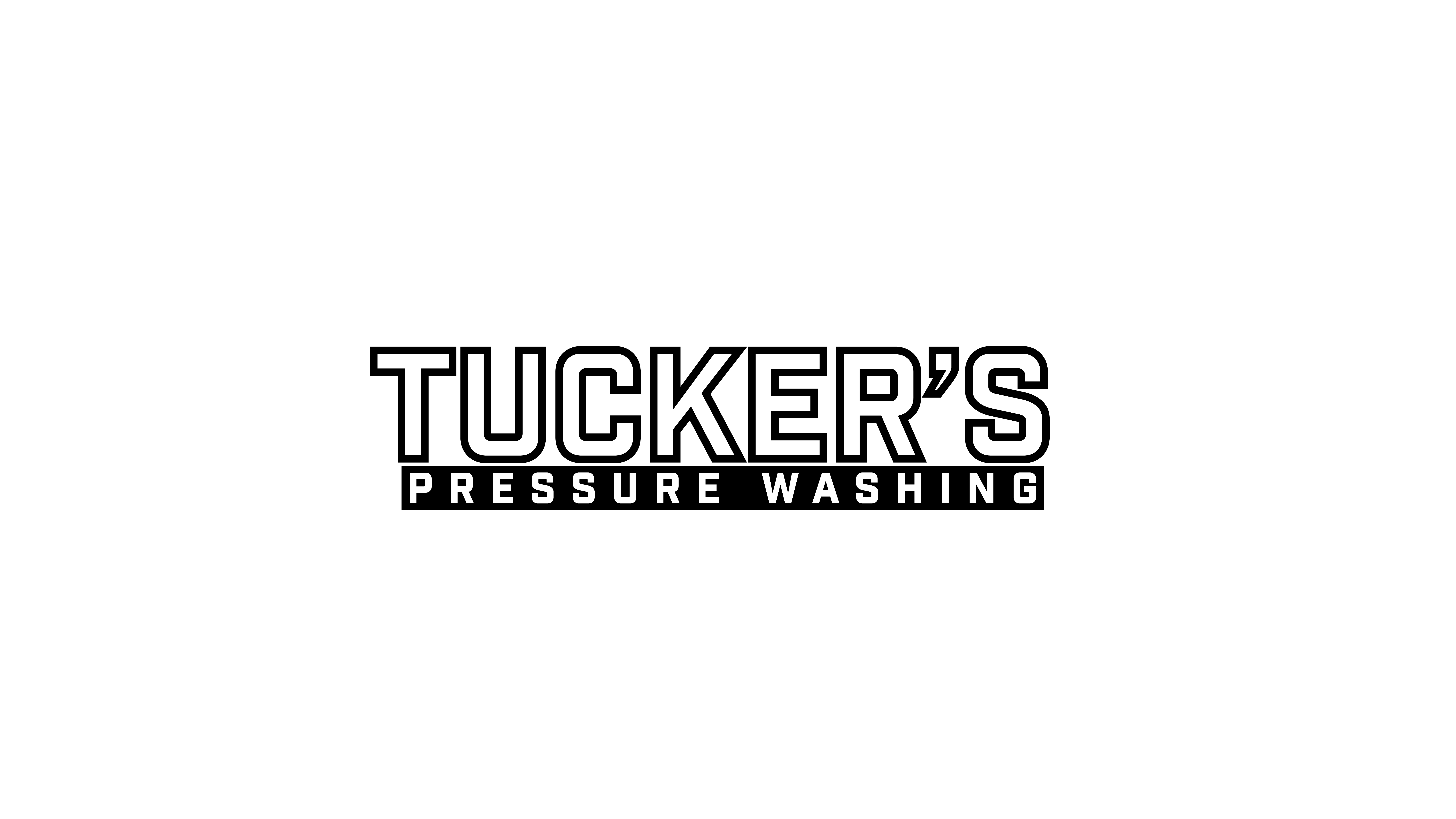 Logo for Tucker's Pressure Washing