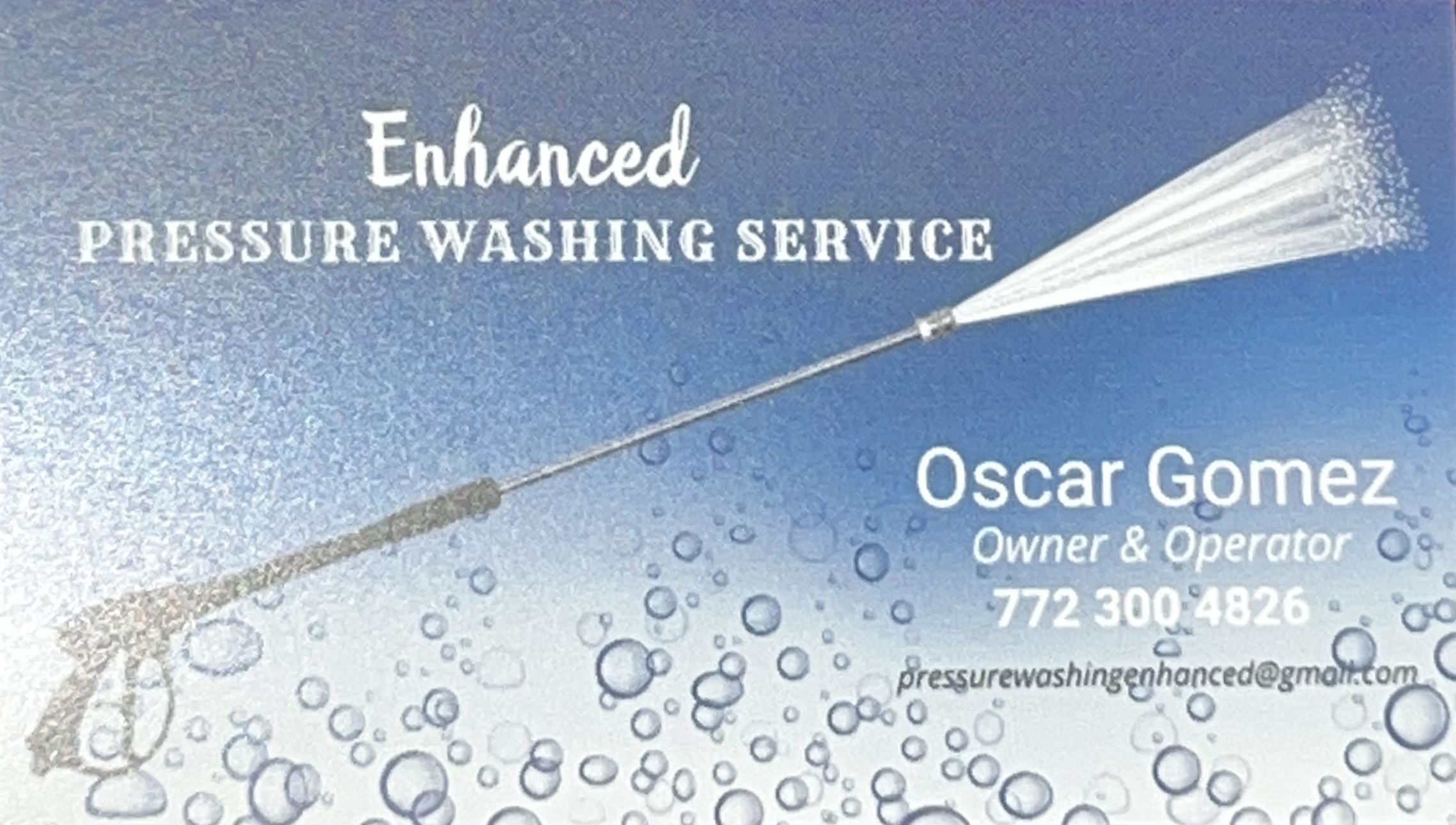 Enhanced Pressure Washing Service logo