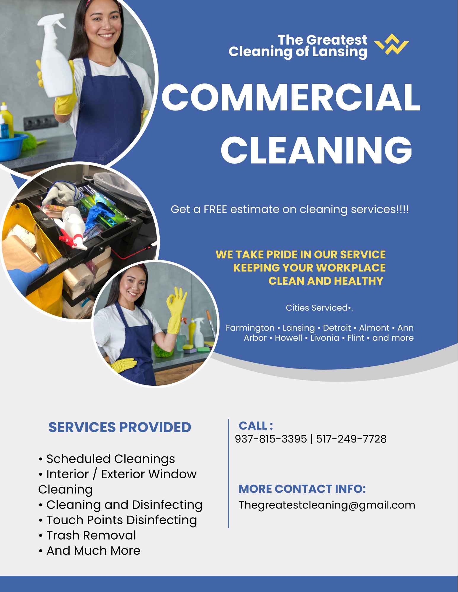 TG Cleaning co. logo