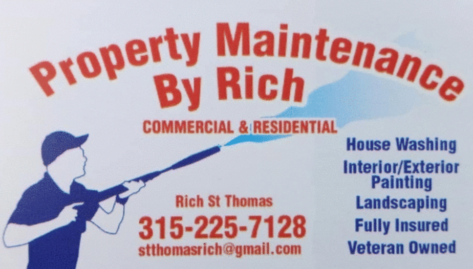 PROPERTY MAINTENANCE BY RICH logo