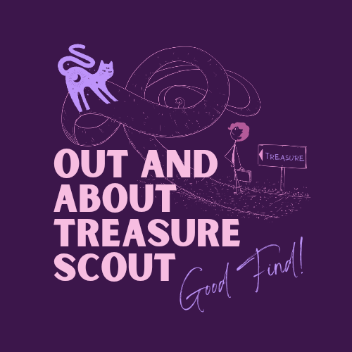 Out and About Treasure Scout logo