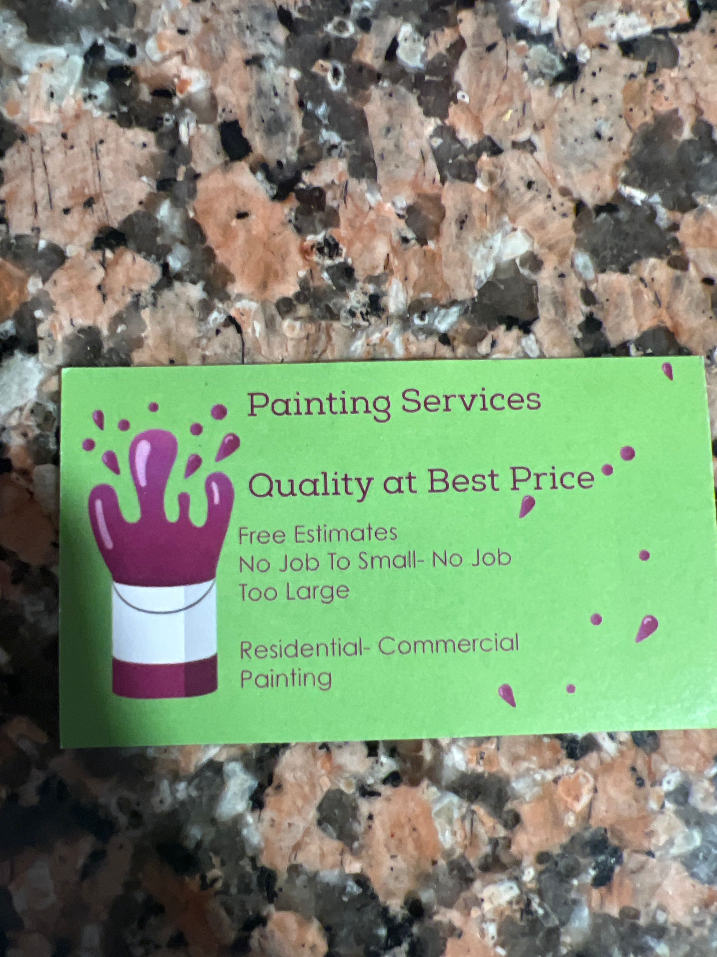 Logo for Quality control Painting LLC