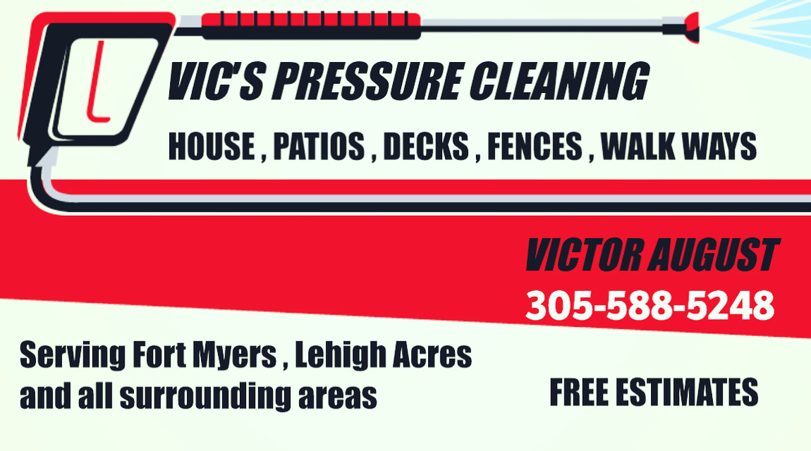 Vics Pressure Cleaning logo