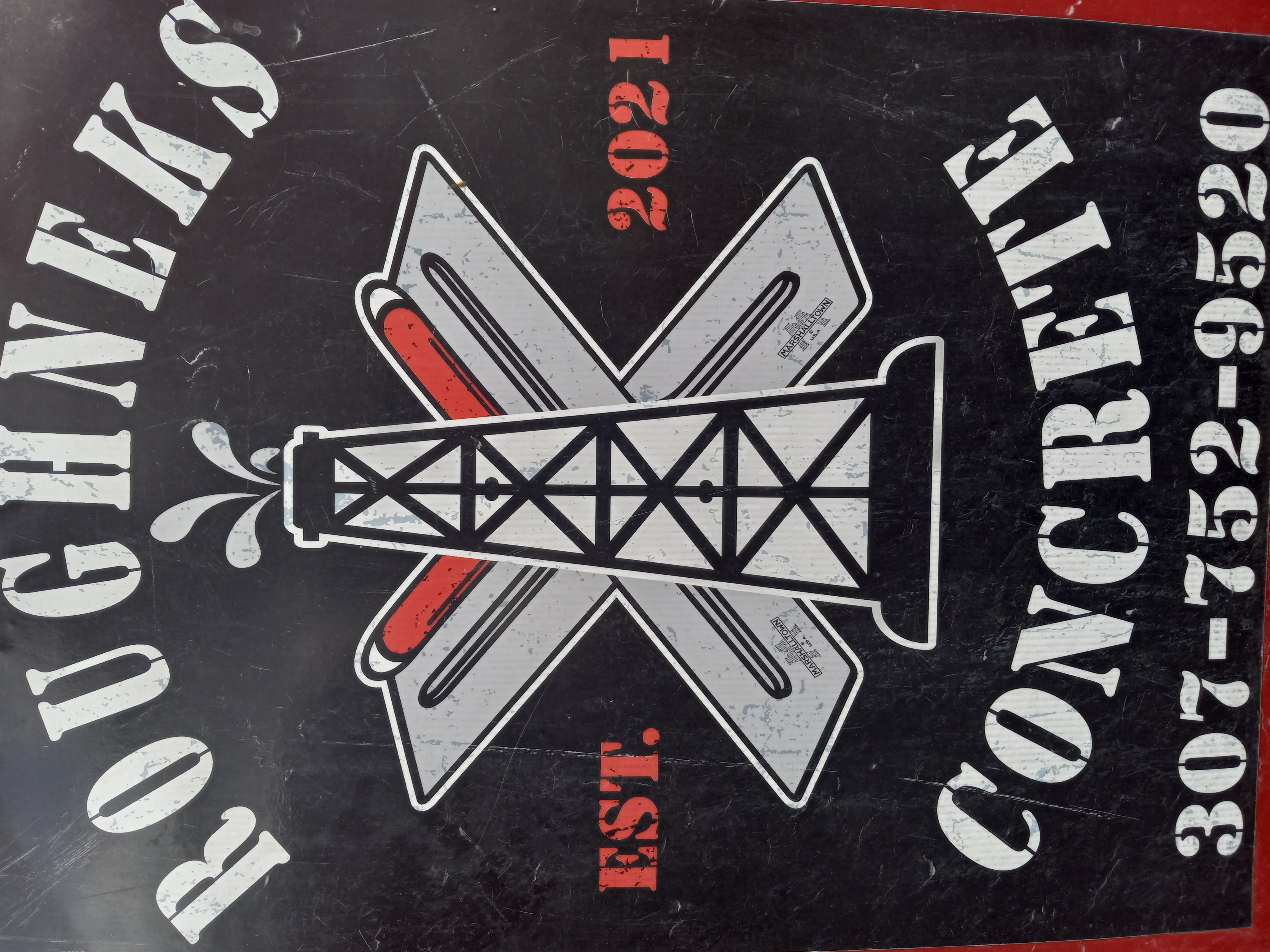 ROUGHNEKS CONCRETE logo