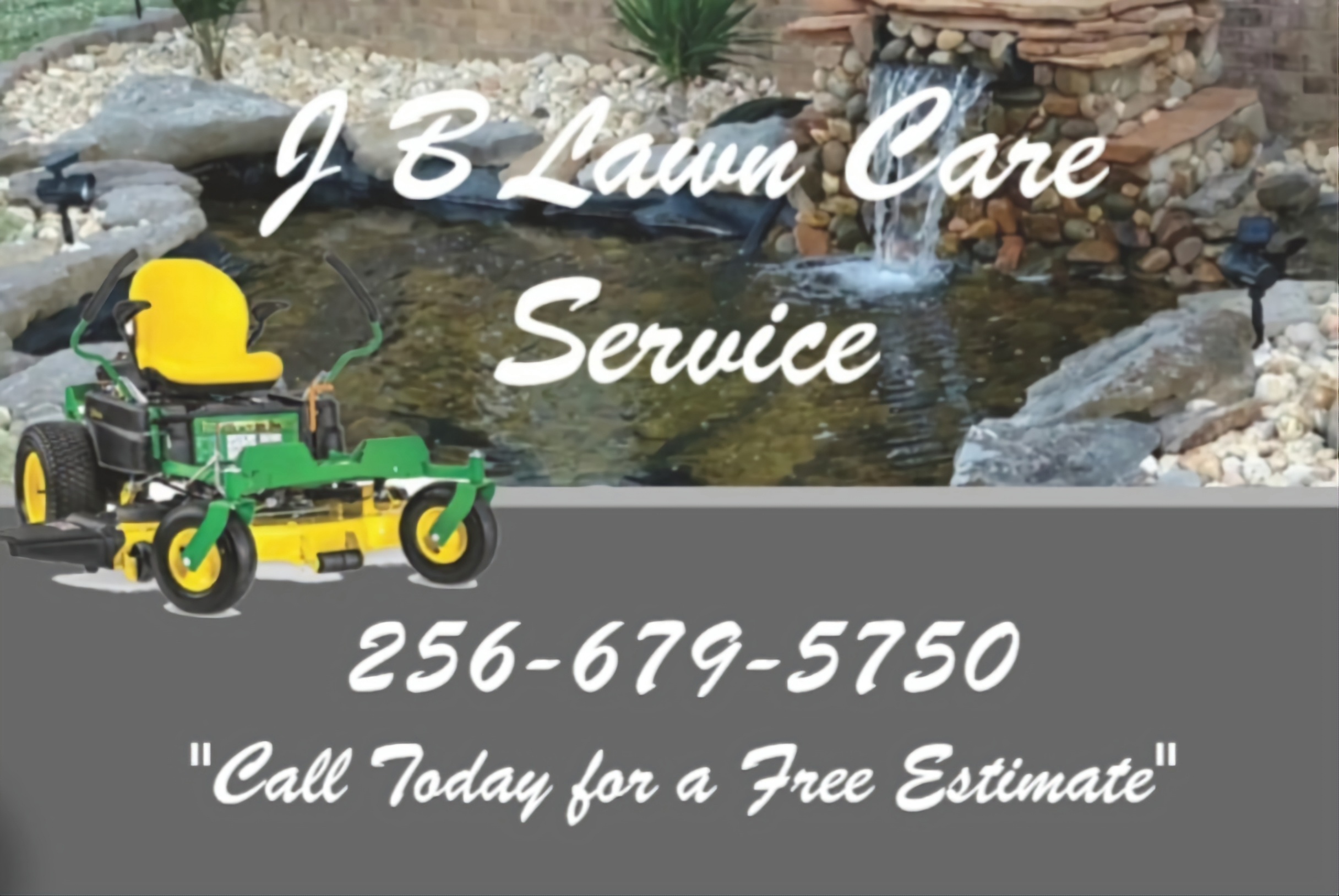 J.B. Lawn Care logo