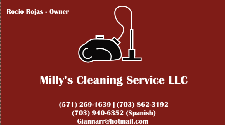 Milly's Cleaning Service logo