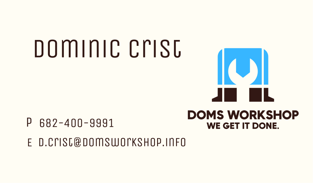 Doms Workshop logo
