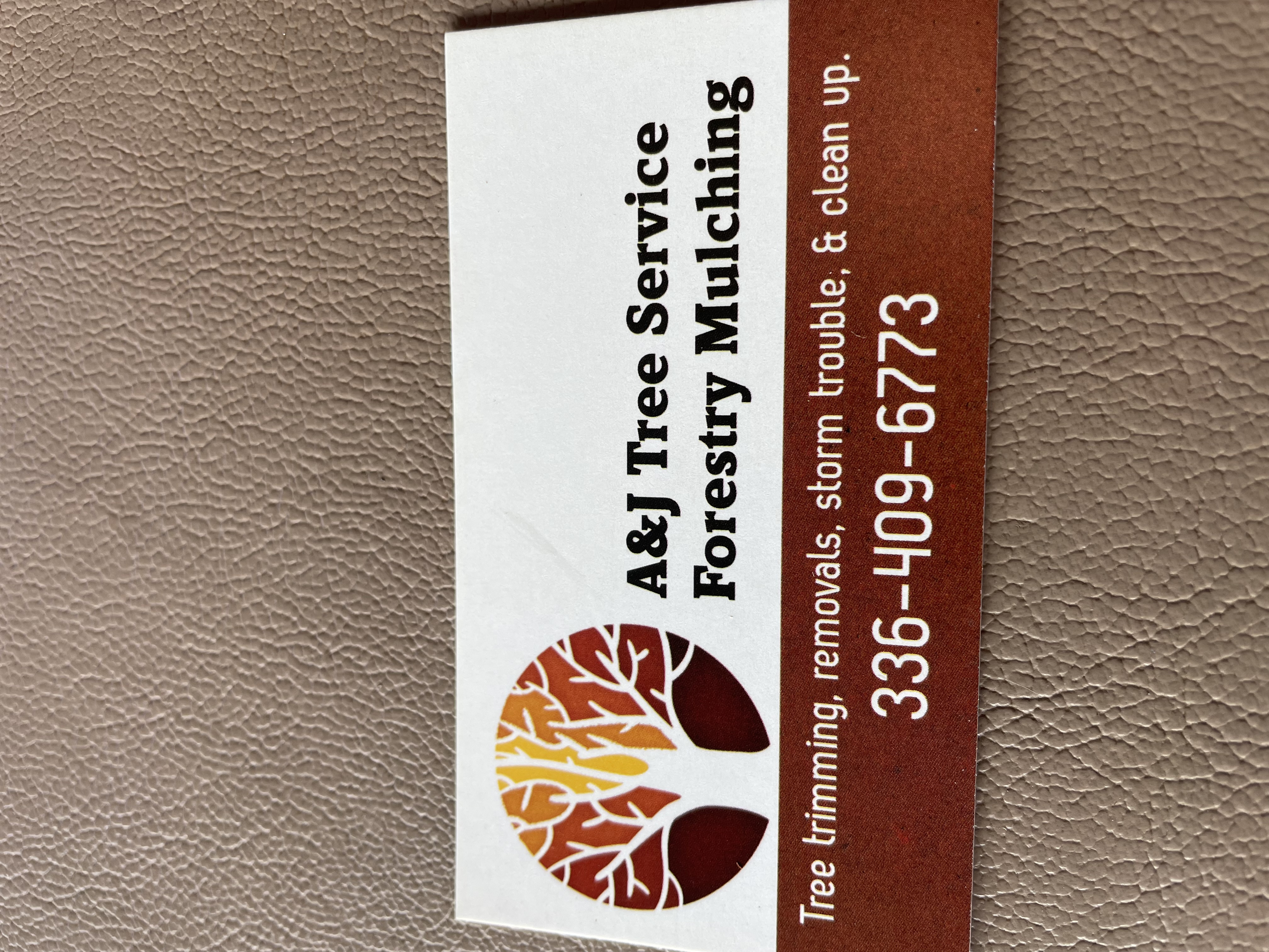 A&J Tree Service logo