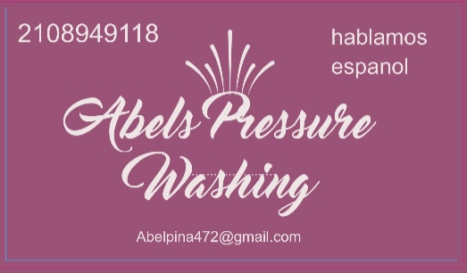 Abels Pressure Washing logo