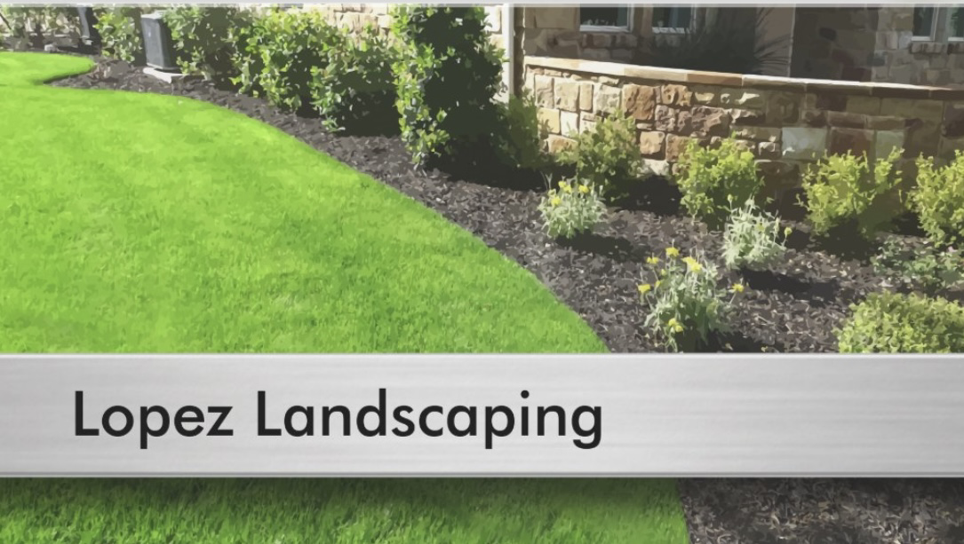 Lopez landscaping logo