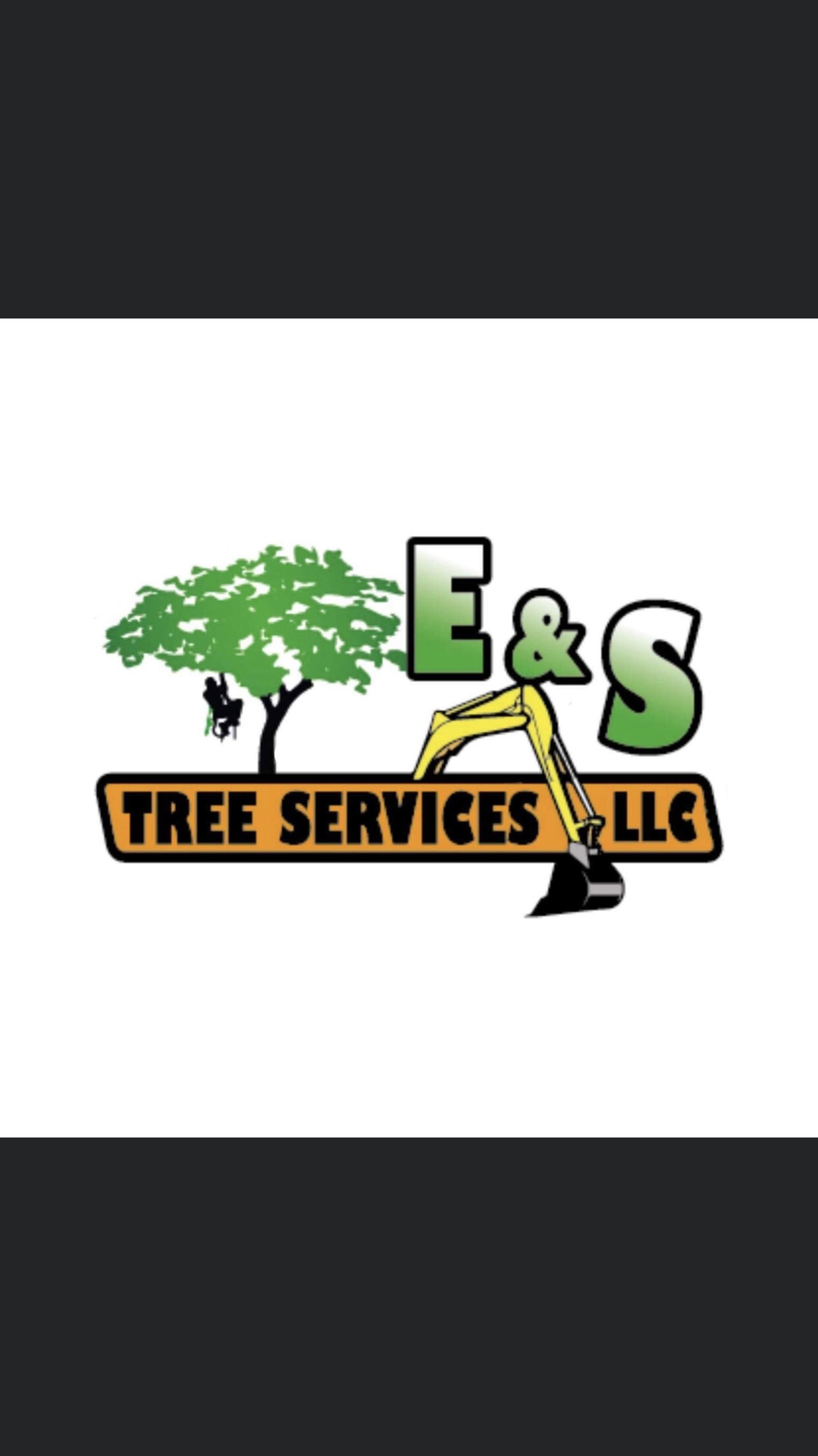 E&S tree service and landscaping llc logo