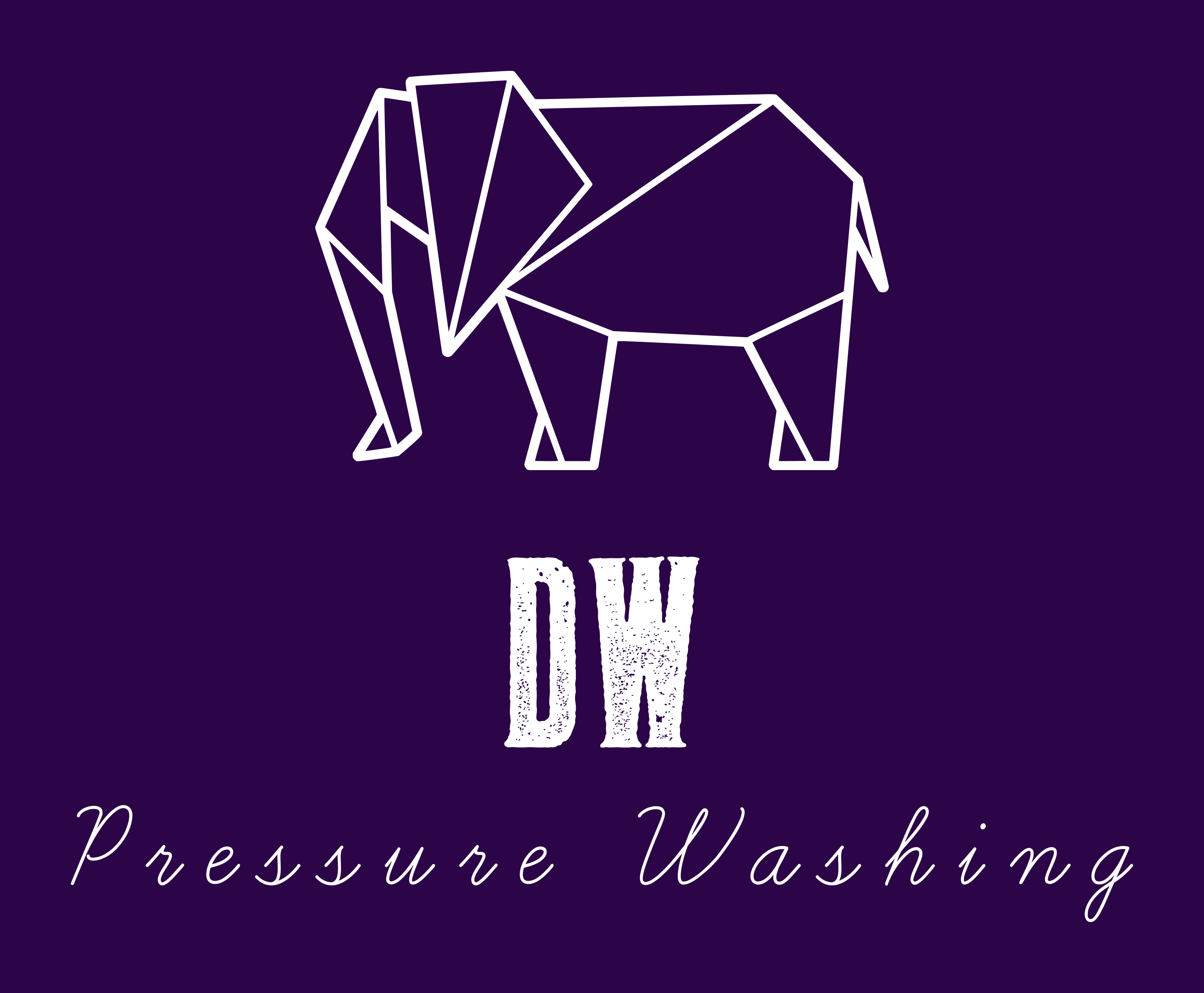 DW Pressure Washing logo