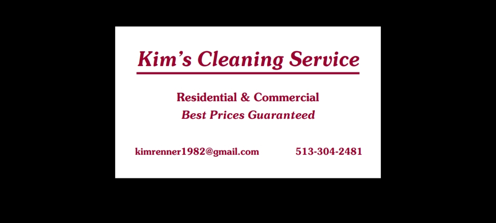 Avatar for Kim's Cleaning services