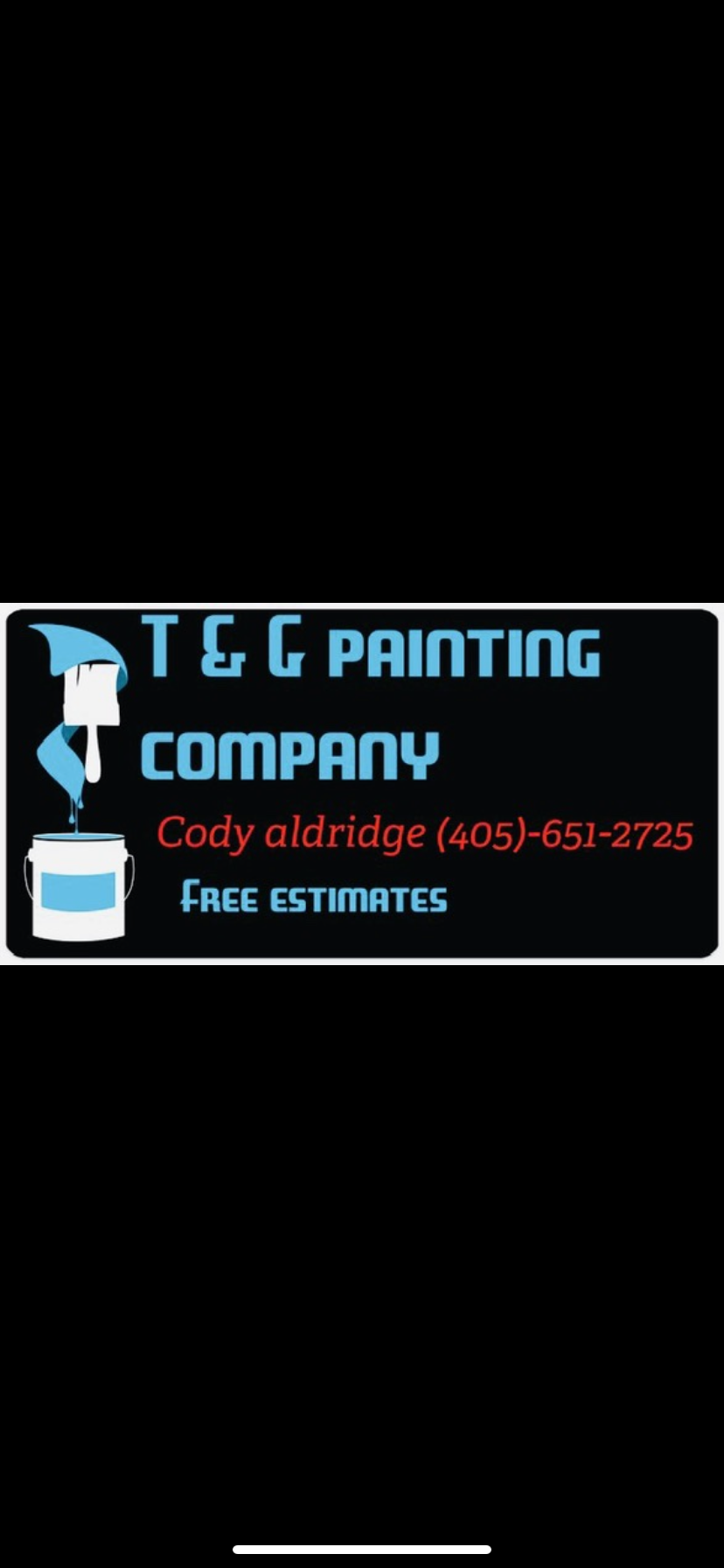 T&g Painting Company logo