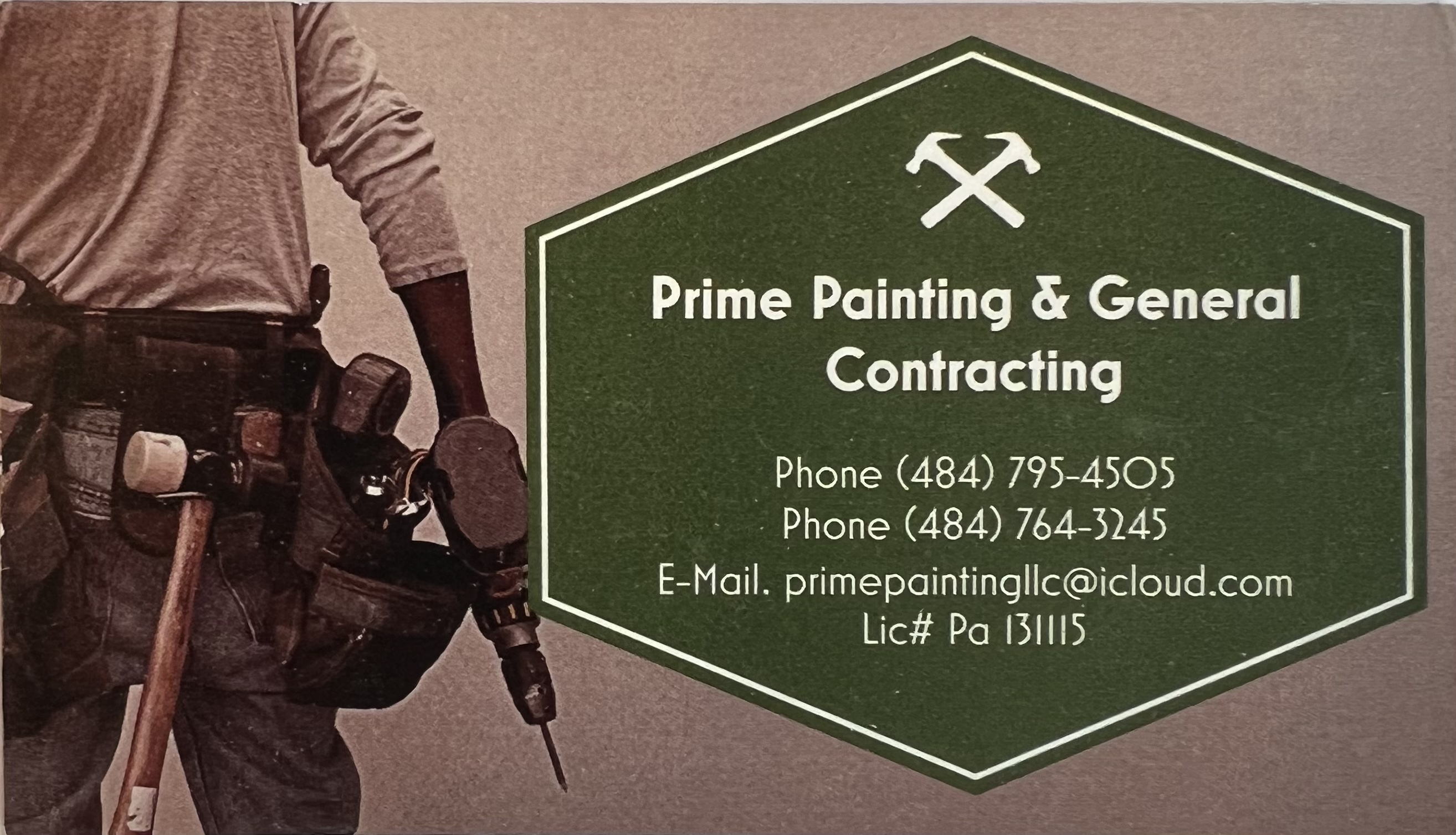 Prime painting & general contracting logo