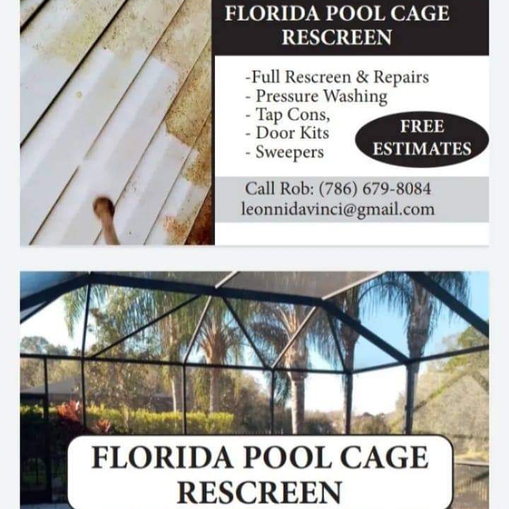 Florida Pool Cage Rescreen logo
