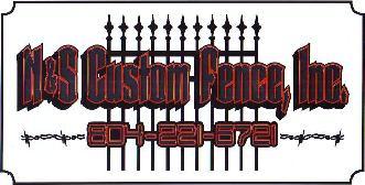 N & S Custom Fence, Inc. logo
