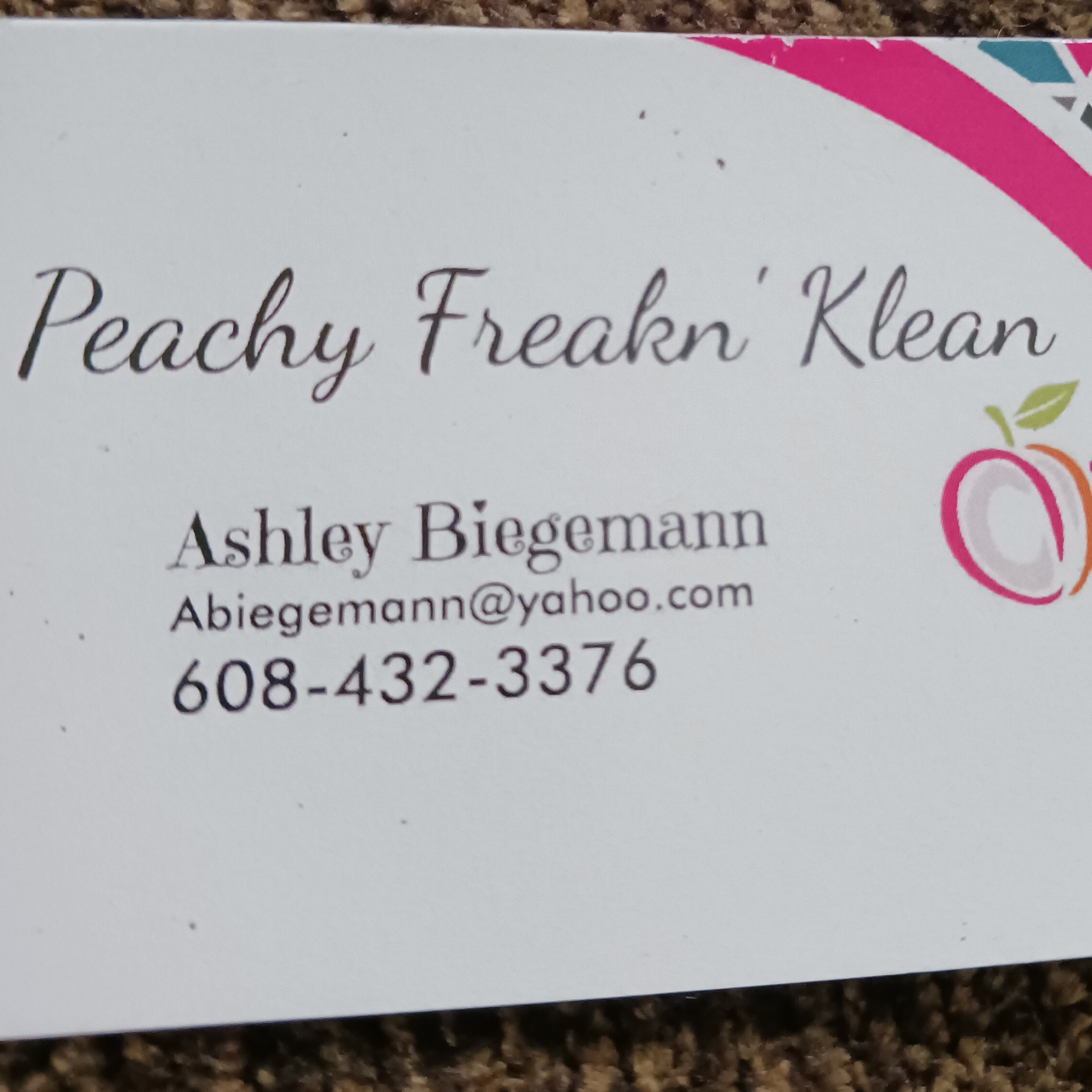 Peachy Freakn Klean logo