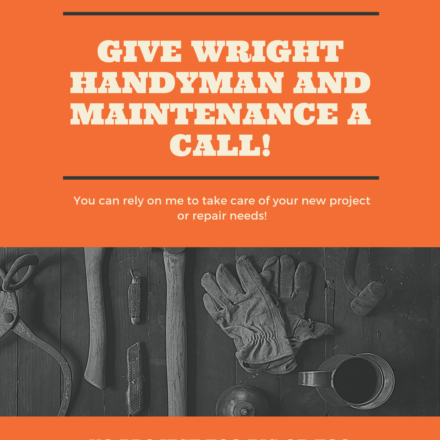 Wright Handyman and Maintenance logo