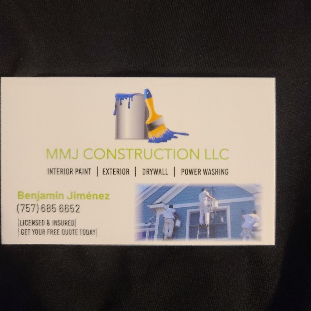 Logo for Mmj construction llc