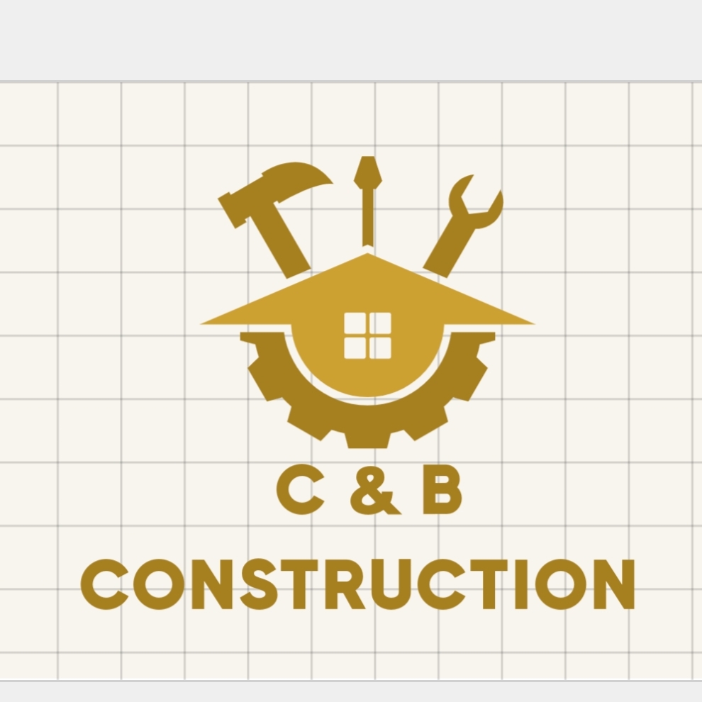 C & B CONSTRUCTION logo