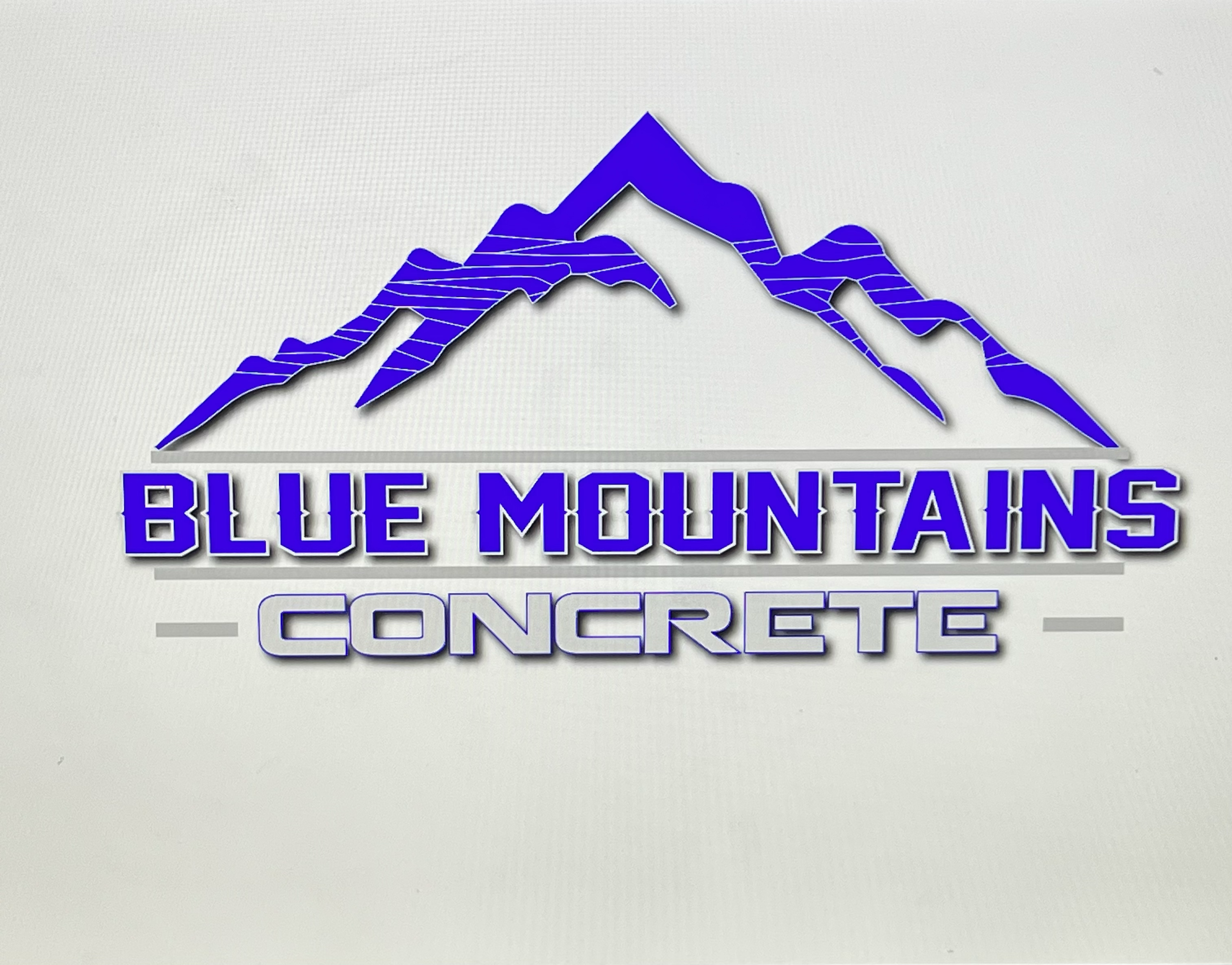 Blue Mountains Concrete logo