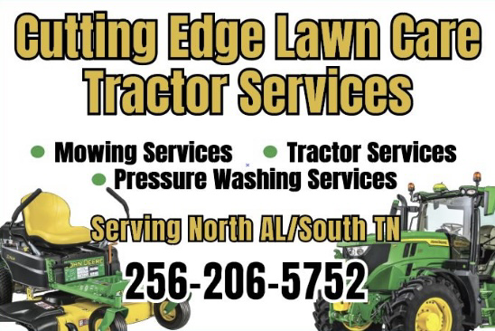 Cutting Edge Lawn and Tractor Services logo