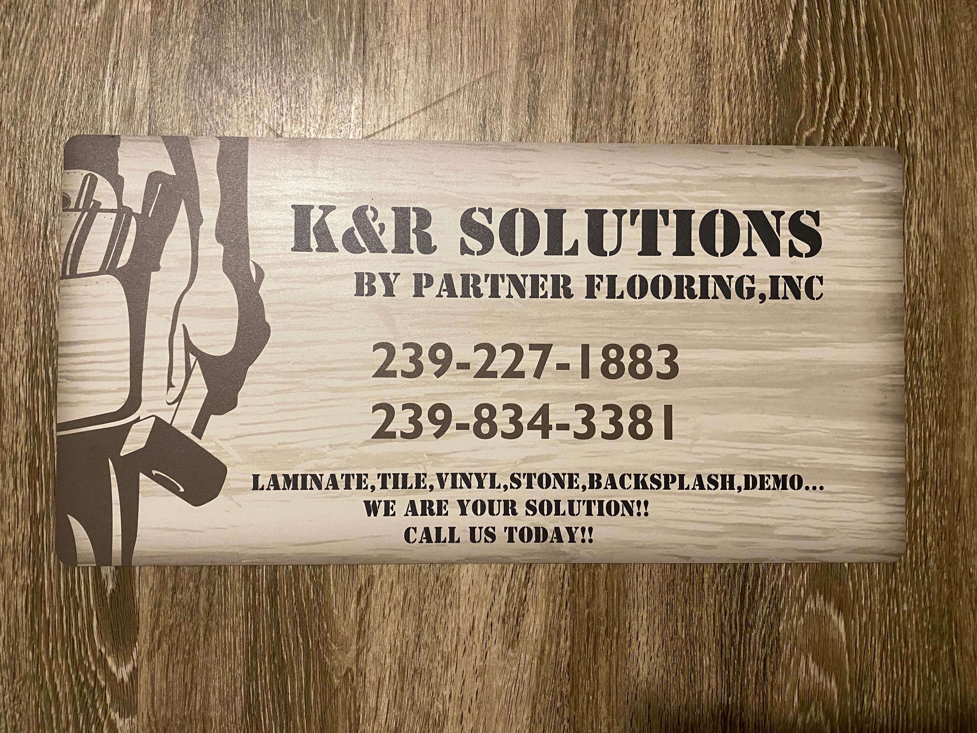 K&R Solutions by Partner Flooring, Inc logo