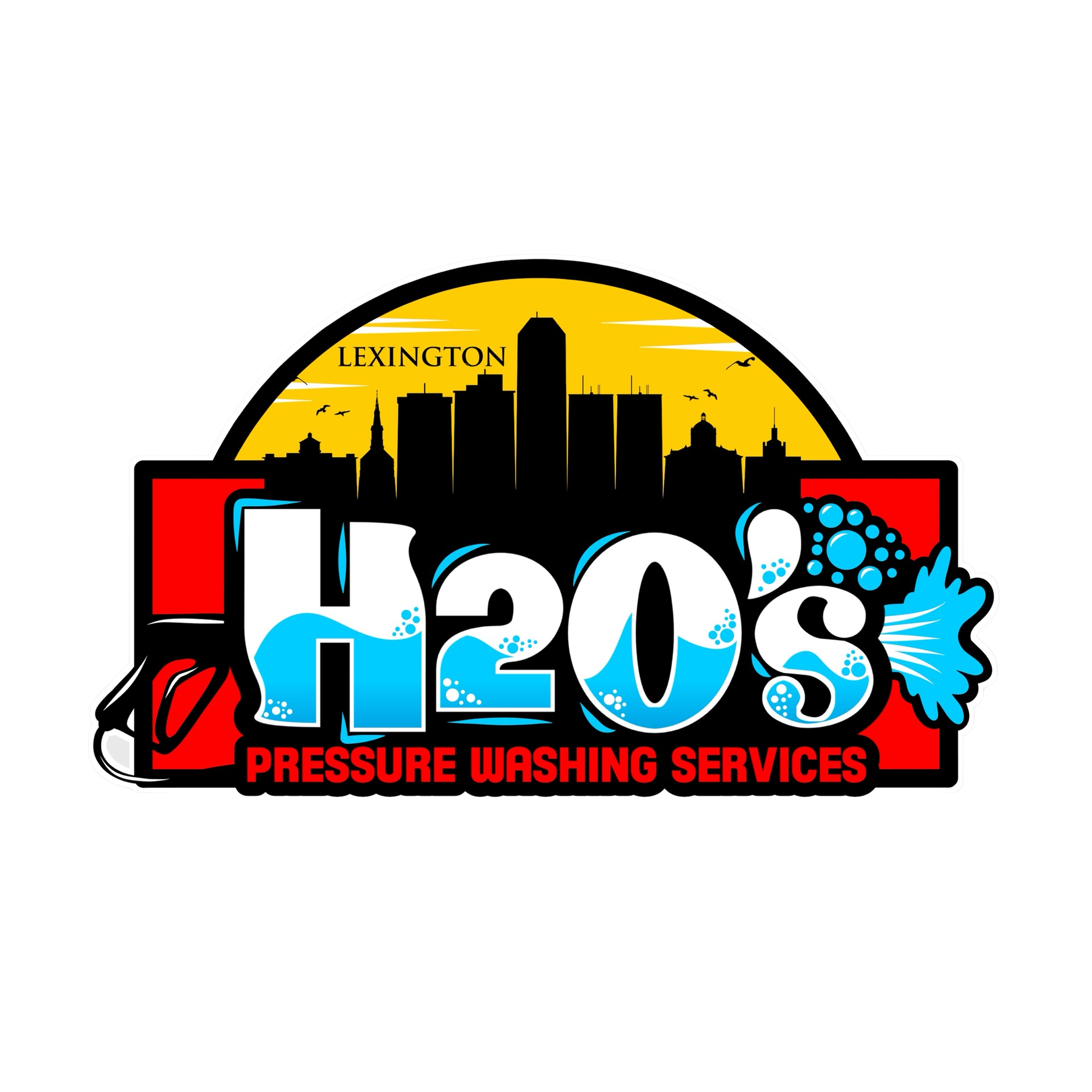 H2O's Pressure Washing Services logo
