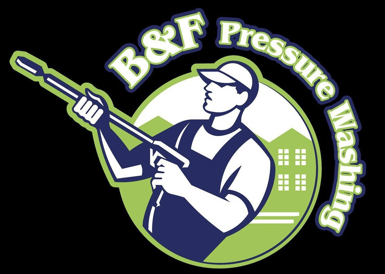 Logo for B&F Pressure Washing