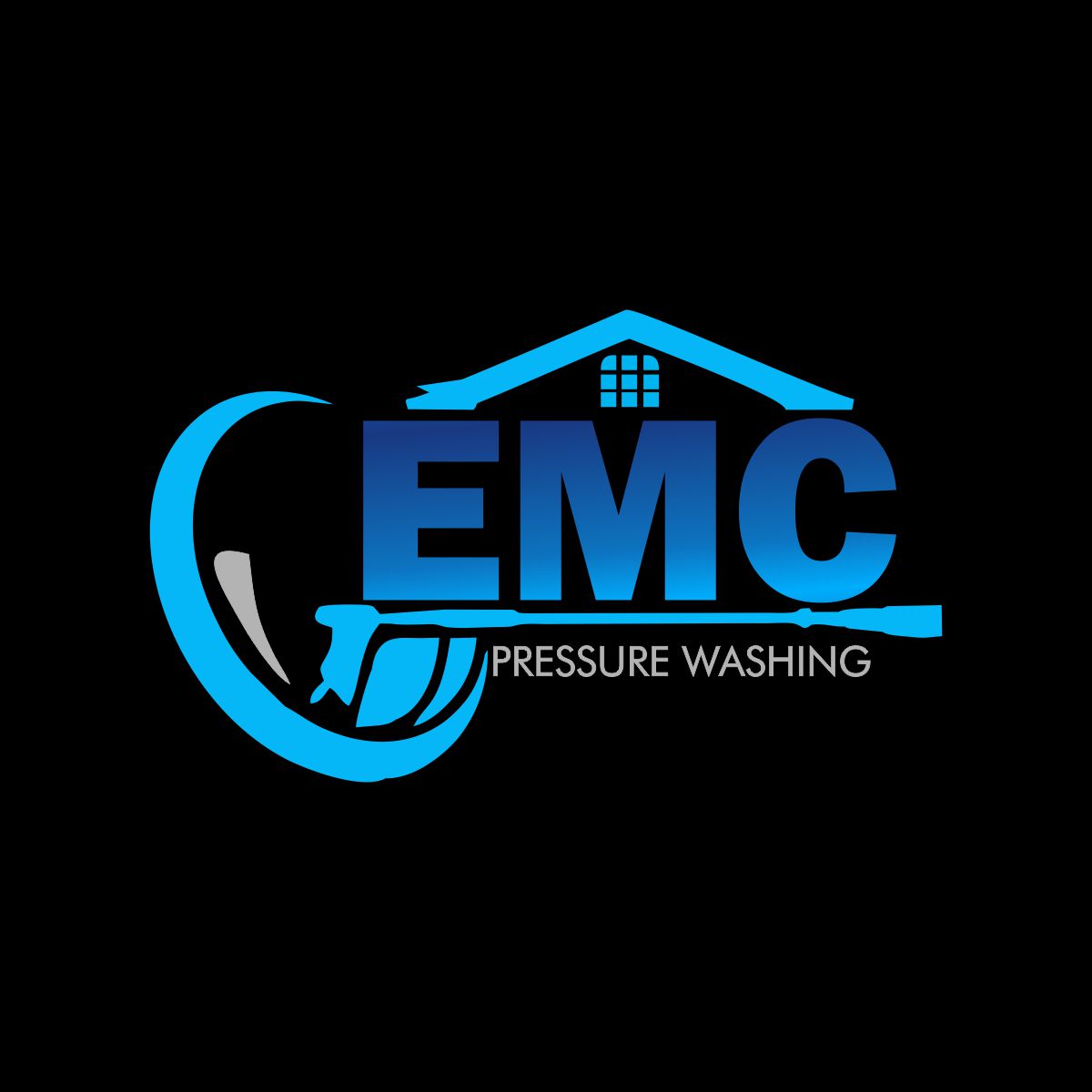 Logo for EMC Pressure Washing